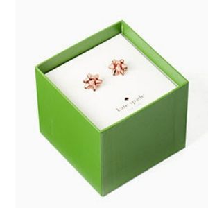 Kate Spade bourgeois boxed studs NWT
